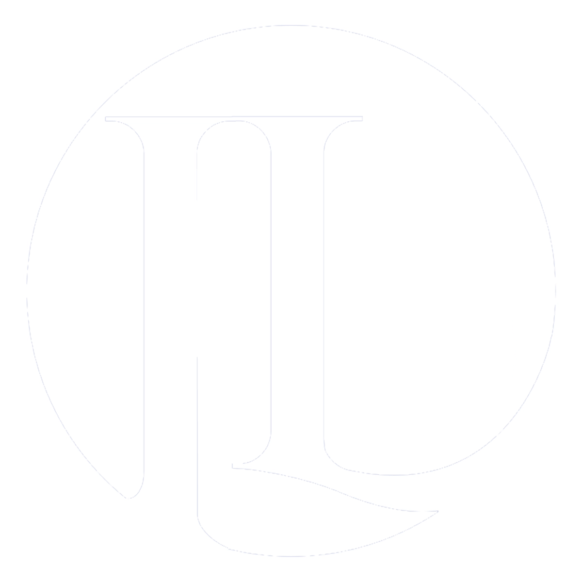 Ibrahim Logo White with globe