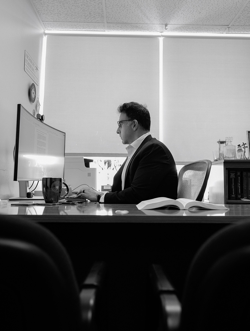 Chicago Immigration Attorney Michael Ibrahim Working On Immigration Case